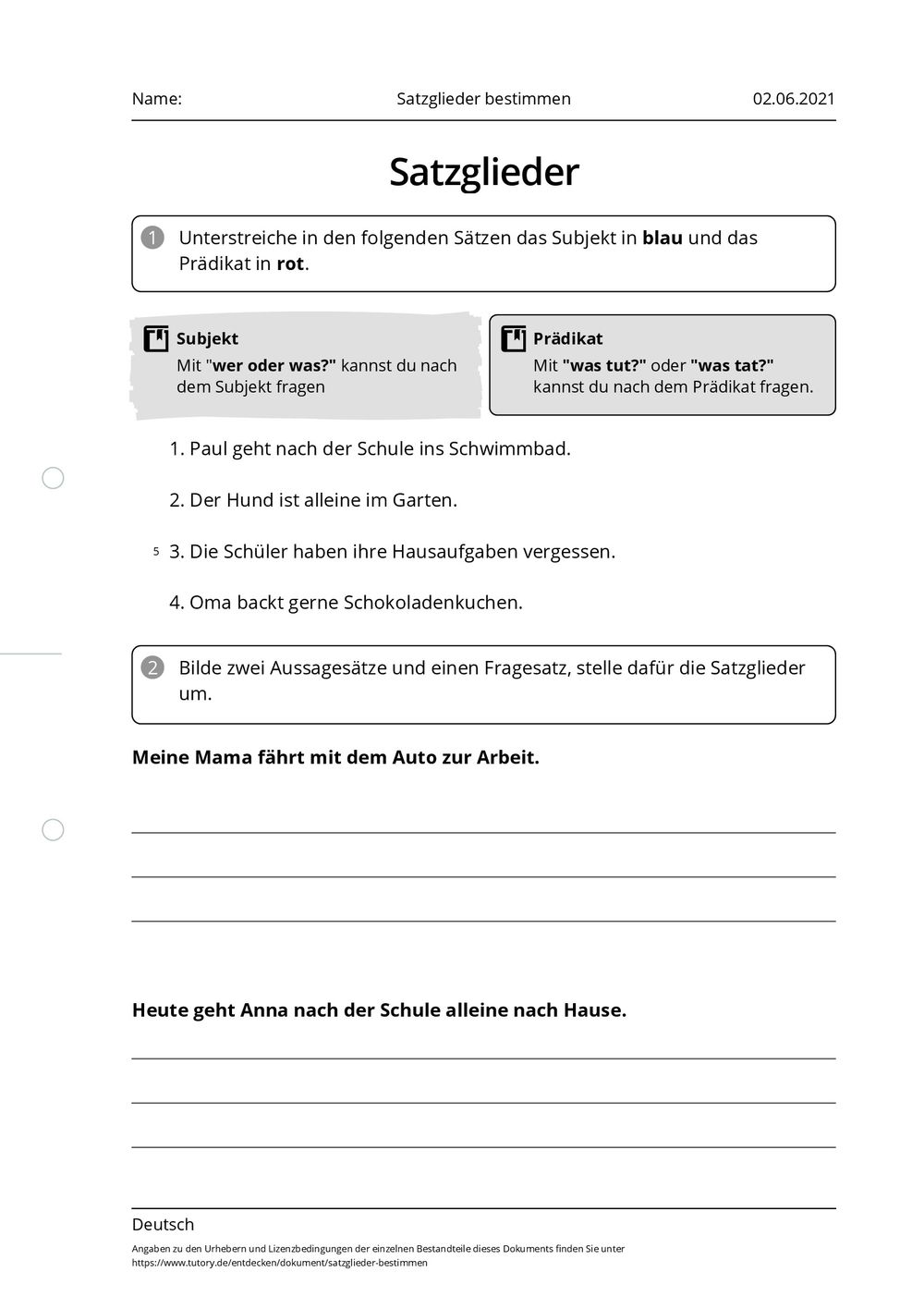 arbeitsblatt-satzglieder-bestimmen-deutsch-tutory-de