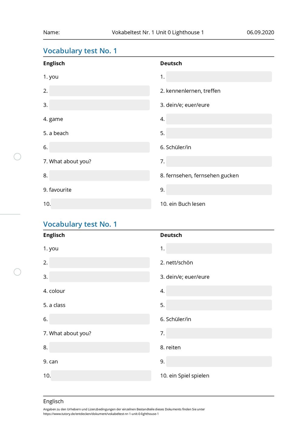 English German leoorg Start page