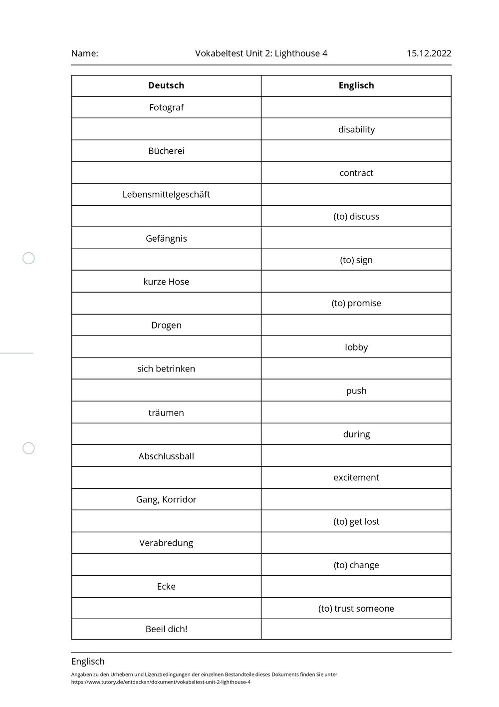 arbeitsblatt-vokabeltest-unit-2-lighthouse-4-englisch-tutory-de