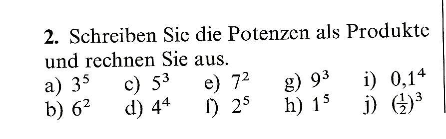 Potenzen Aufgaben Mit Lösungen 9. Klasse Pdf Arbeitsblatt - Potenzen und Potenzgesetze - Mathematik - tutory.de