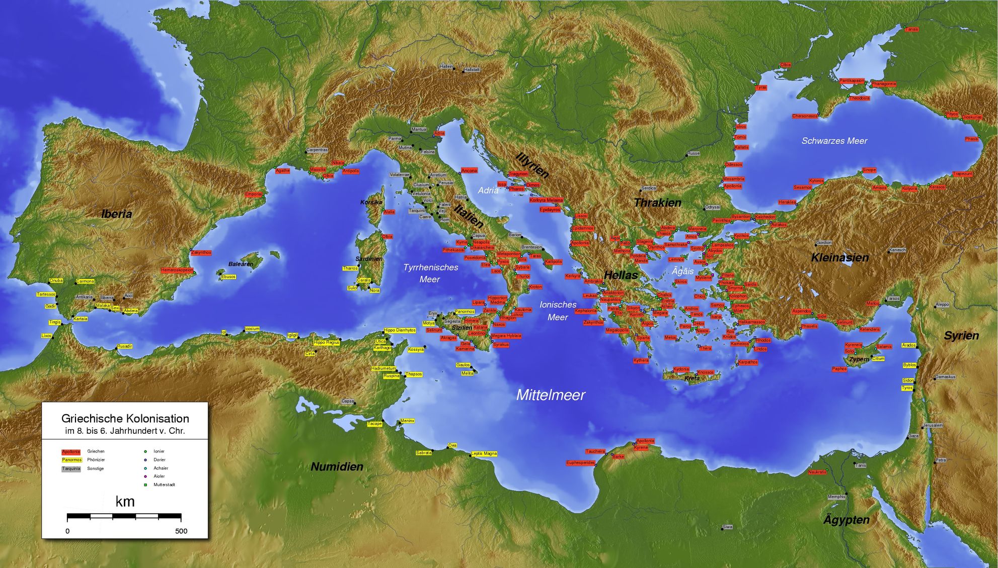 Arbeitsblatt Griechische Antike_ Poleis Geschichte tutory.de
