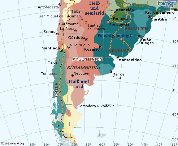 Arbeitsblatt Steckbrief Argentinien Geographie & Gesellschaftskunde