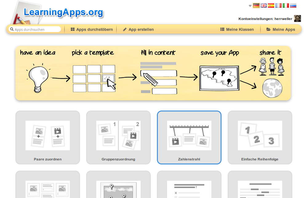 Arbeitsblatt - 6: Learningapps.org - fächerverbindend - tutory.de