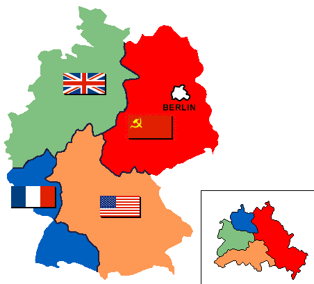 Aufteilung deutschland nach 2 weltkrieg